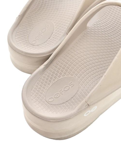 OOFOS（ウーフォス）サンダル ベージュ サイズ:UK6(24.5cm位) レディース/2200723453031