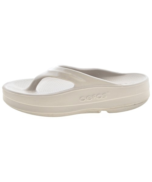 OOFOS（ウーフォス）サンダル ベージュ サイズ:UK7(25.5cm位) レディース/2200684618012