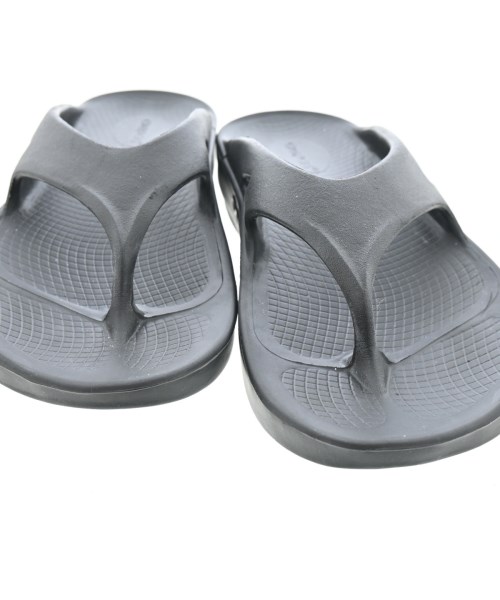 OOFOS（ウーフォス）サンダル 黒 サイズ:UK8(26.5cm位) メンズ/2200682396080