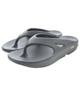 OOFOS（ウーフォス）サンダル 黒 サイズ:UK8(26.5cm位) メンズ/2200682396080