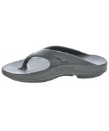 OOFOS（ウーフォス）サンダル 黒 サイズ:UK8(26.5cm位) メンズ/2200682396080