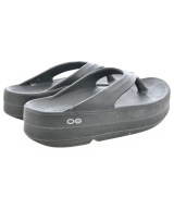 OOFOS（ウーフォス）サンダル 黒 サイズ:UK7(25.5cm位) レディース/2200689361012