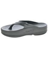 OOFOS（ウーフォス）サンダル 黒 サイズ:UK7(25.5cm位) レディース/2200689361012