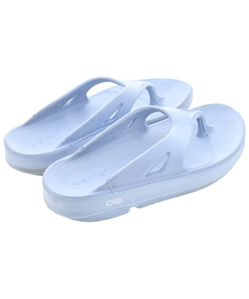 OOFOS（ウーフォス）サンダル 青 サイズ:EU37(23.5cm位) レディース/2200692818077