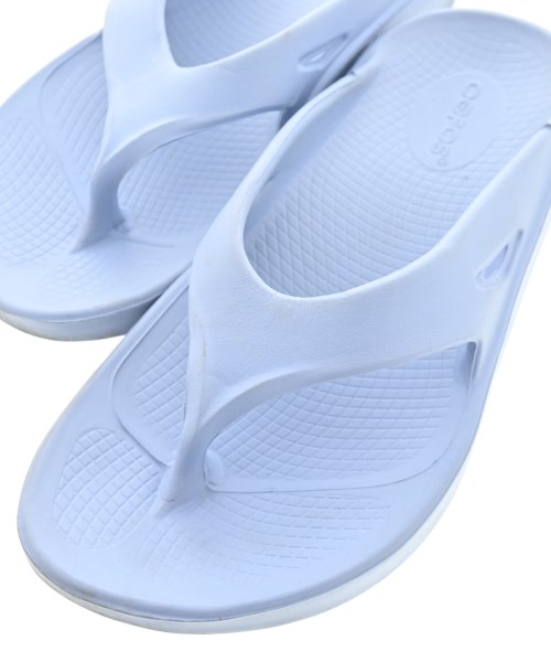 OOFOS（ウーフォス）サンダル 青 サイズ:EU37(23.5cm位) レディース/2200692818077