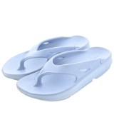 OOFOS（ウーフォス）サンダル 青 サイズ:EU37(23.5cm位) レディース/2200692818077