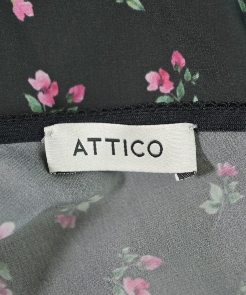ATTICO（アティコ）ワンピース 黒 サイズ:1(S位) レディース/2200679232230