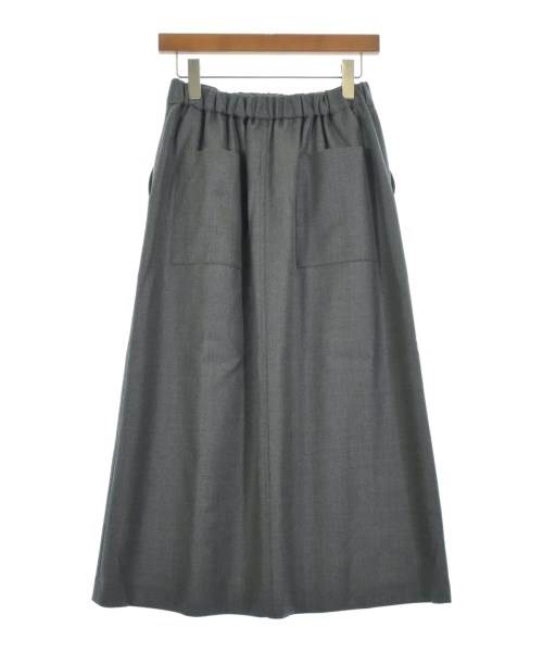 HAOLU（ハオル）ロング・マキシ丈スカート グレー サイズ:36(S位) レディース/2200616983058