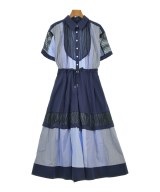 MIDDLA（ミドラ）オールインワン/サロペット 青 サイズ:1(S位) レディース/2200651376020