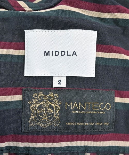 MIDDLA（ミドラ）カジュアルシャツ 黒 サイズ:2(M位) レディース/2200660644028