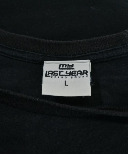 LYBB (LAST YEAR BEING BROKE)（ラストイヤービーイングブローク）Tシャツ・カットソー 黒 サイズ:L メンズ/2200524763056