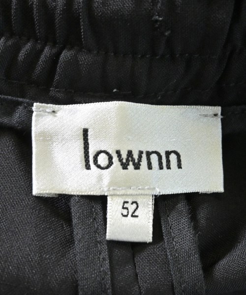 Lownn（ローン）ショートパンツ 黒 サイズ:52(XXL位) メンズ/2200614256048