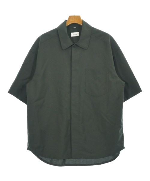 Lownn(ローン)カジュアルシャツ 黒 サイズ:48(L位)/2200675585019