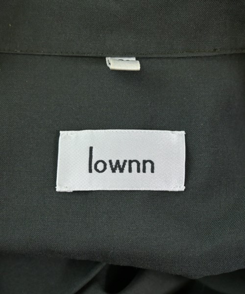 Lownn（ローン）カジュアルシャツ 黒 サイズ:48(L位) メンズ/2200675585019