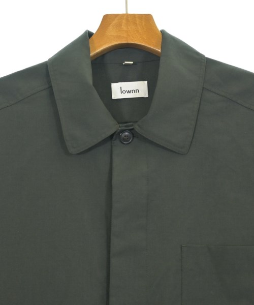Lownn（ローン）カジュアルシャツ 黒 サイズ:48(L位) メンズ/2200675585019