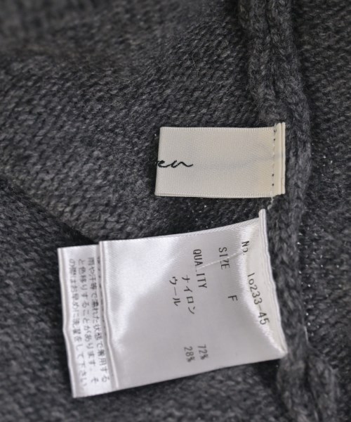 Lownn（ローン）マフラー グレー サイズ:F レディース/2200676120455