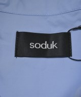 soduk（スドーク）シャツワンピース 青 サイズ:F レディース/2200638314489
