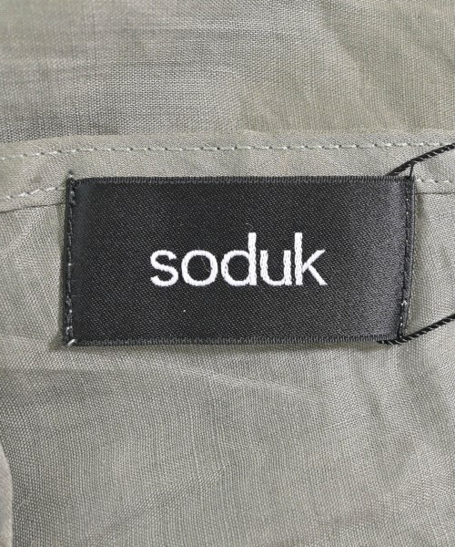 soduk（スドーク）ワンピース カーキ サイズ:F レディース/2200615378107