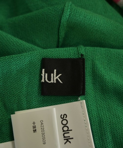 soduk（スドーク）ニット・セーター 緑 サイズ:F レディース/2200615378114