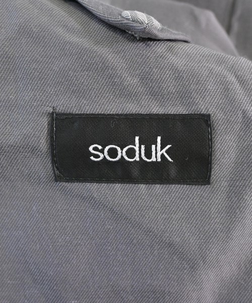 soduk（スドーク）カジュアルジャケット グレー サイズ:F レディース/2200615378176