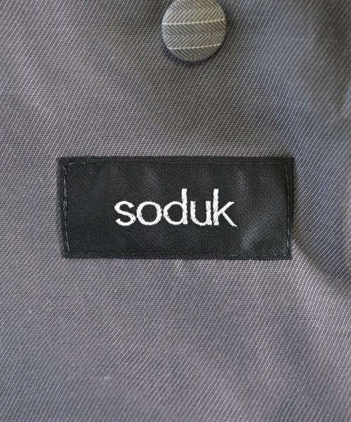 soduk（スドーク）カジュアルジャケット グレー サイズ:-(M位) レディース/2200615378183