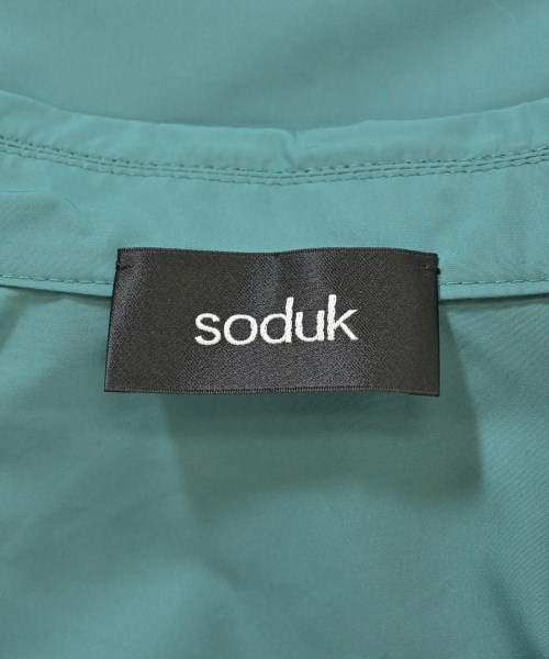 soduk（スドーク）チェスターコート 緑 サイズ:F レディース/2200615378268