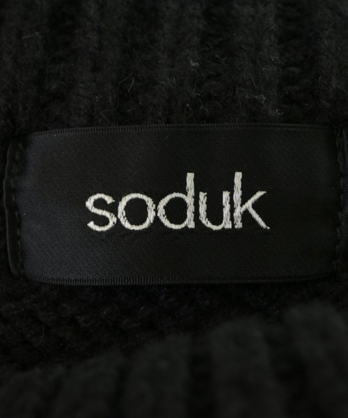 soduk（スドーク）ニット・セーター 黒 サイズ:F レディース/2200616742020