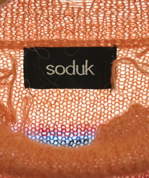 soduk（スドーク）ニット・セーター オレンジ サイズ:F レディース/2200612826052
