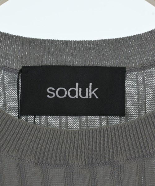 soduk（スドーク）ニット・セーター グレー サイズ:F レディース/2200701819088