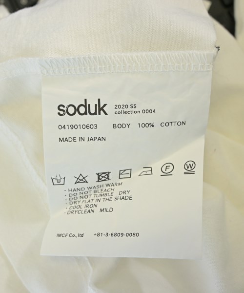 soduk（スドーク）Tシャツ・カットソー 白 サイズ:-(M位) レディース/2200708420140