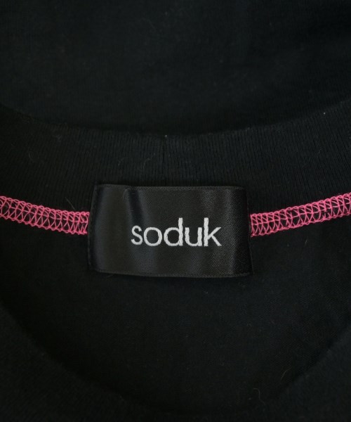 soduk（スドーク）Tシャツ・カットソー 黒 サイズ:-(M位) レディース/2200714663012