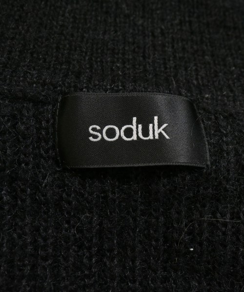 soduk（スドーク）ニット・セーター 黒 サイズ:F レディース/2200721593210