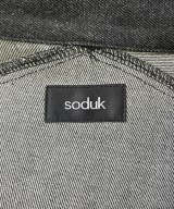 soduk（スドーク）デニムジャケット 黒 サイズ:-(M位) レディース/2200686273035