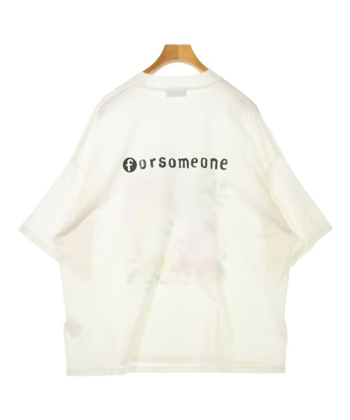 FORSOMEONE（フォーサムワン）Tシャツ・カットソー 白 サイズ:46(XL位) レディース/2200621909333