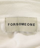 FORSOMEONE（フォーサムワン）Tシャツ・カットソー 白 サイズ:46(XL位) レディース/2200621909333