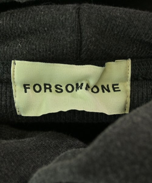 FORSOMEONE（フォーサムワン）パーカー グレー サイズ:46(M位) メンズ/2200681996021