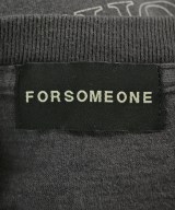 FORSOMEONE（フォーサムワン）Tシャツ・カットソー グレー サイズ:46(M位) メンズ/2200681996168