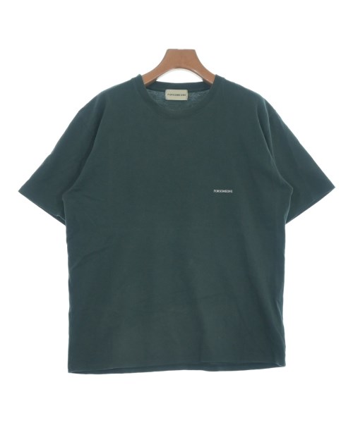 FORSOMEONE(フォーサムワン)Tシャツ・カットソー 緑 サイズ:46(XXL位)/2200653180014