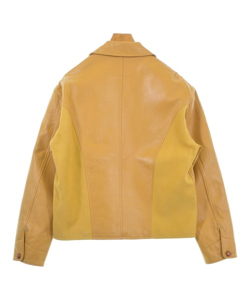 FORSOMEONE（フォーサムワン）ブルゾン 黄 サイズ:50(XL位) メンズ/2200652452082