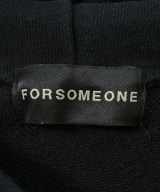 FORSOMEONE（フォーサムワン）パーカー 黒 サイズ:48(L位) メンズ/2200705547062