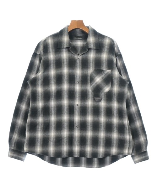 FORSOMEONE(フォーサムワン)カジュアルシャツ 黒 サイズ:46(M位)/2200669218138
