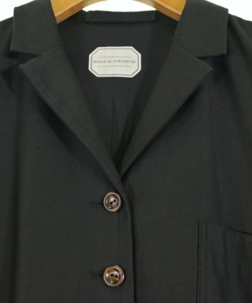 ecole de curiosites エコールドキュリオジテ　コート ECOLE DE CURIOSITES（エコールドキュリオジテ）その他 黒 サイズ:S