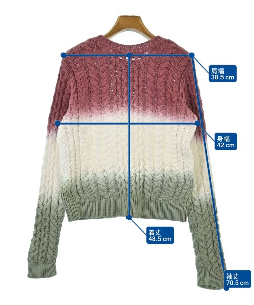 SIES MARJAN（シエスマルジャン）ニット・セーター 赤 サイズ:XS レディース/2200632914043