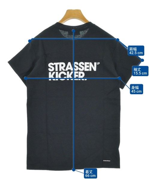 STRASSENKICKER.（シュトラーセンキッカー）Tシャツ・カットソー 黒 サイズ:S メンズ/2200639355061