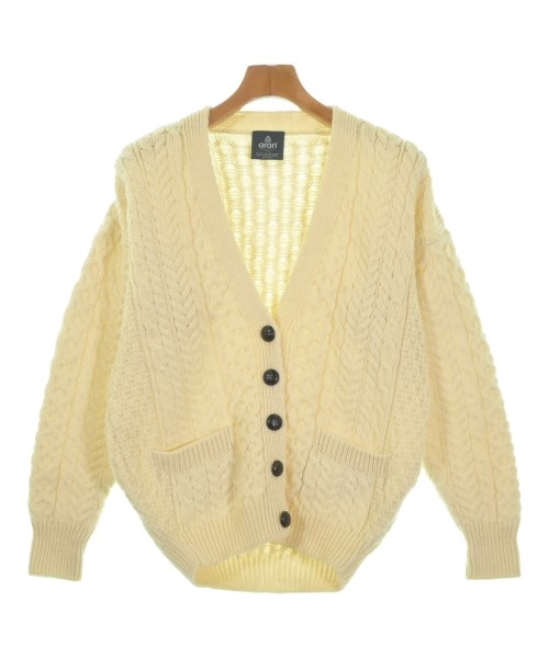 aran WOOLLEN MILLS(アランウーレンミルズ)カーディガン 白 サイズ:F/2200647823033