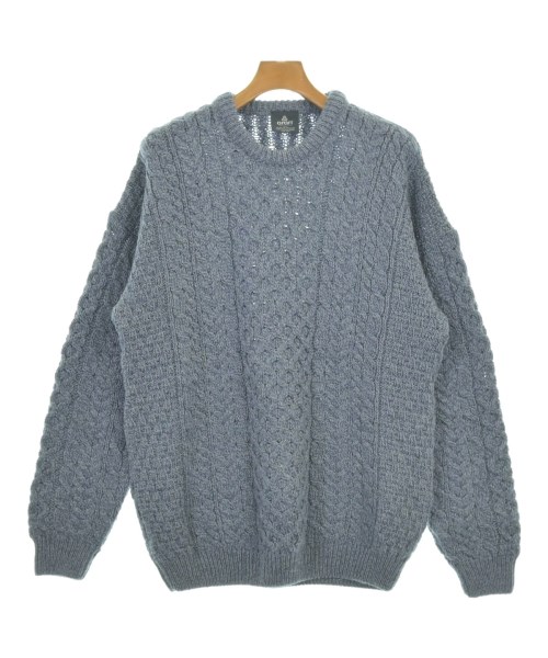 aran WOOLLEN MILLS（アランウーレンミルズ）ニット・セーター 青 サイズ:M メンズ/2200730419457