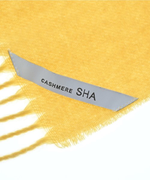 SHA（シャー）ストール 黄 サイズ:- レディース/2200663169030