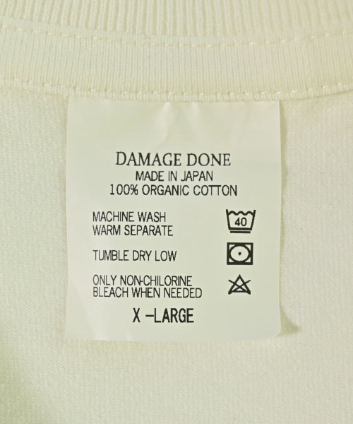 DAMAGEDONE（ダメージドーン）Tシャツ・カットソー 白 サイズ:XL メンズ/2200606828086