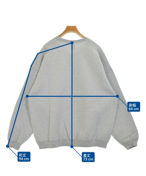 SEE SEE（シーシー）スウェット グレー サイズ:XXL メンズ/2200677679068