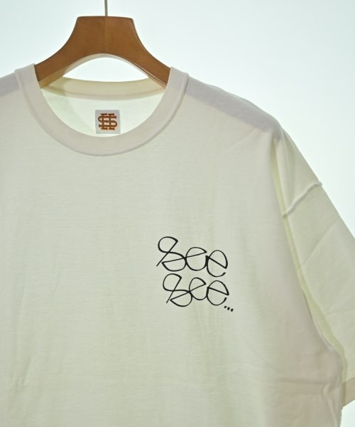 SEE SEE（シーシー）Tシャツ・カットソー 白 サイズ:L メンズ/2200699511162